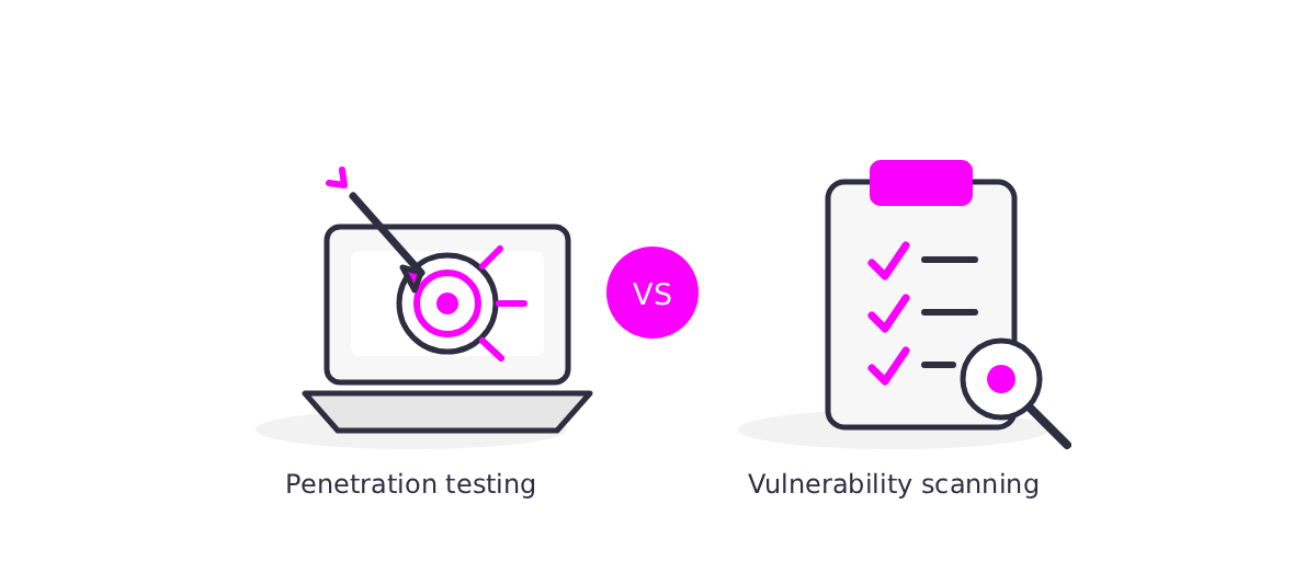 Penetration testing vs. vulnerability scanning