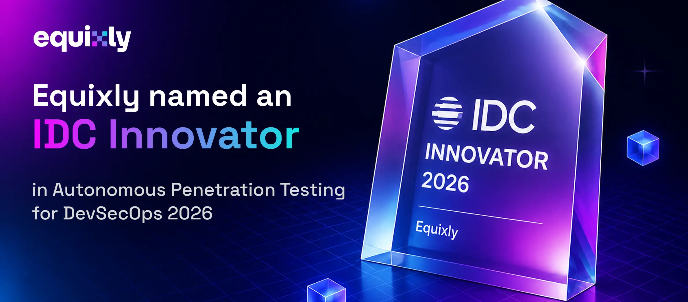 Equixly named an IDC Innovator