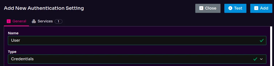 Equixly validates authentication settings before scanning